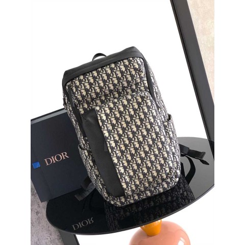 디올 라이더 소프트 지퍼 백팩