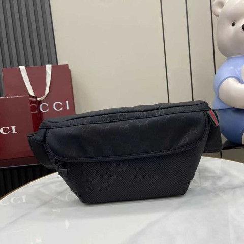구찌 GG 나일론 라지 벨트백
