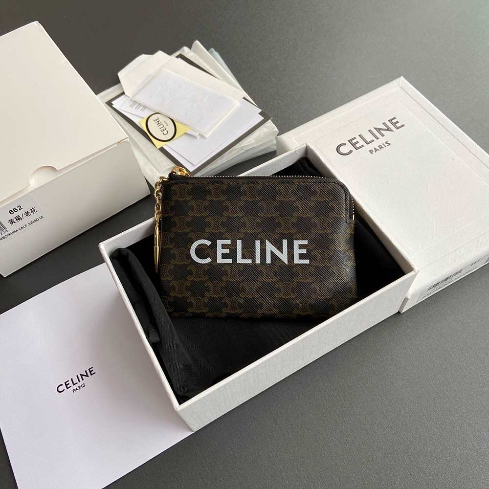 셀린느 트리오페 동전지갑