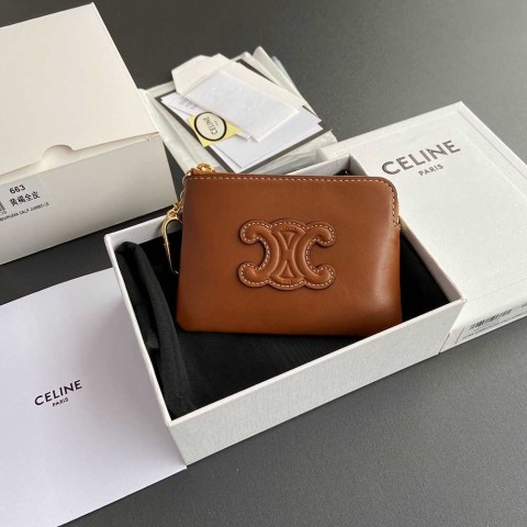 셀린느 퀴르 트리오페 동전지갑