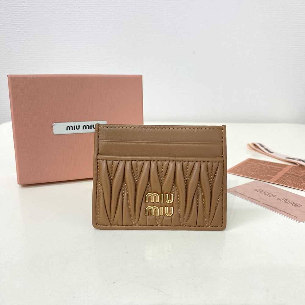 미우미우 마테라쎄 카드지갑