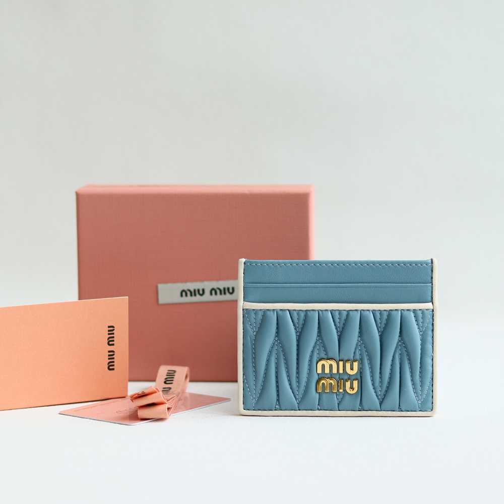 미우미우 마테라쎄 카드지갑