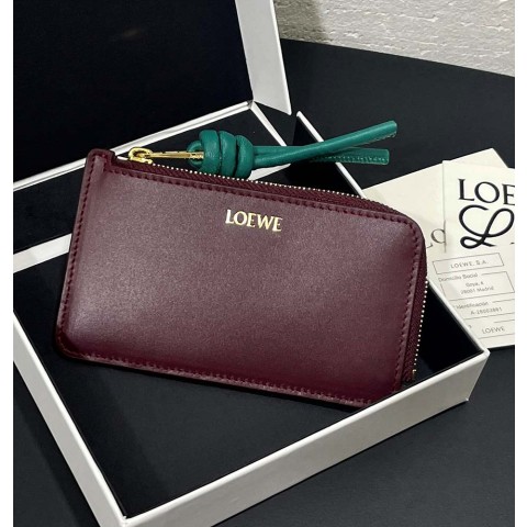 로에베 노트 코인 카드홀더