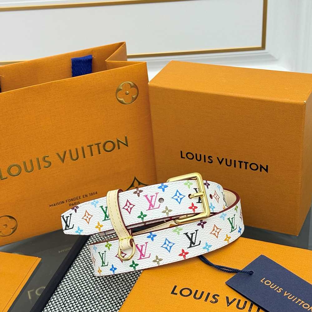 루이비통 X 무라카미 다카시 LV X TM D링 벨트