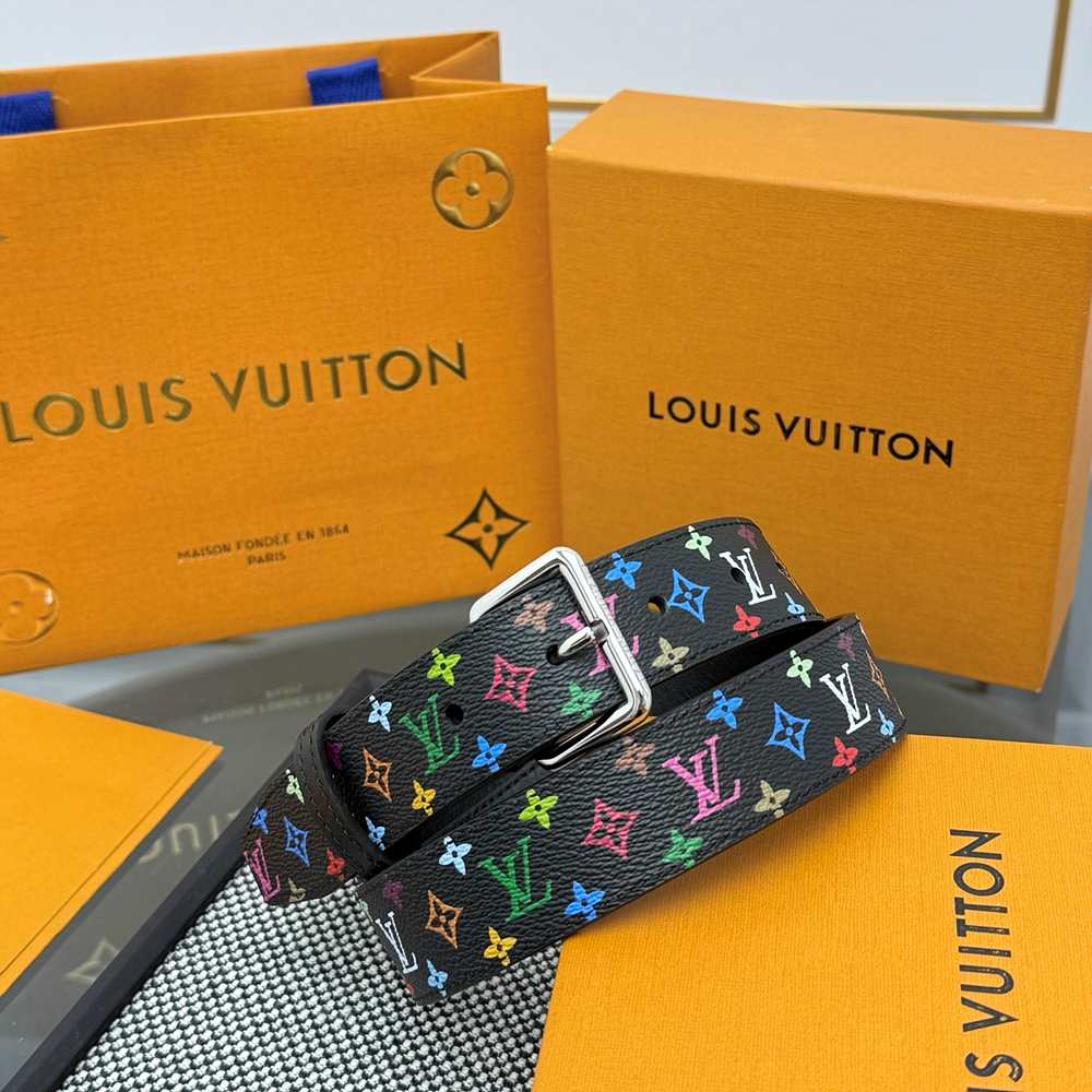 루이비통 X 무라카미 다카시 LV X TM D링 벨트