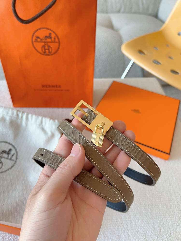 에르메스 Lucky Duo 벨트 15MM