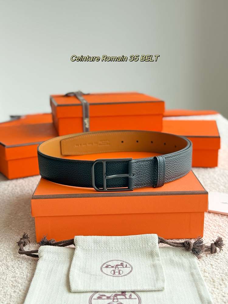 에르메스 Romain 벨트 35MM