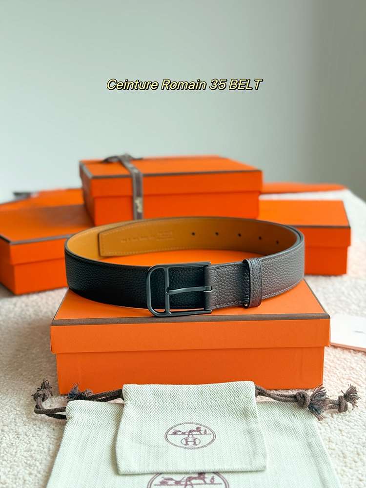 에르메스 Romain 벨트 35MM