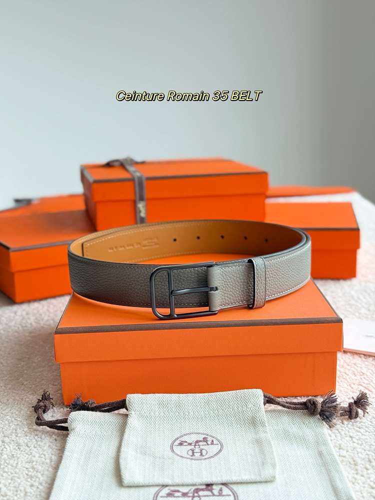 에르메스 Romain 벨트 35MM