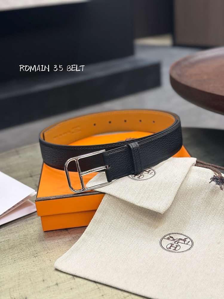 에르메스 Romain 벨트 35MM