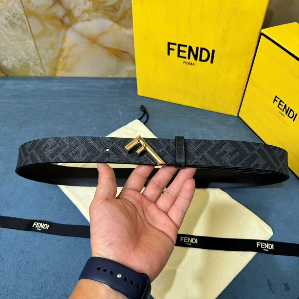 펜디 F 로고 벨트