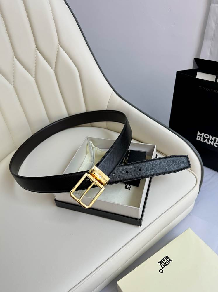 몽블랑 레더 벨트