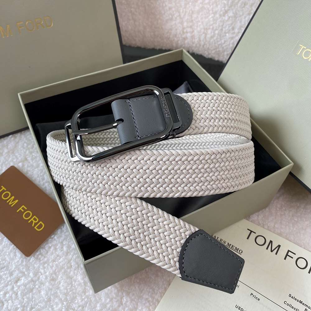 톰포드 패브릭 스퀘어 벨트