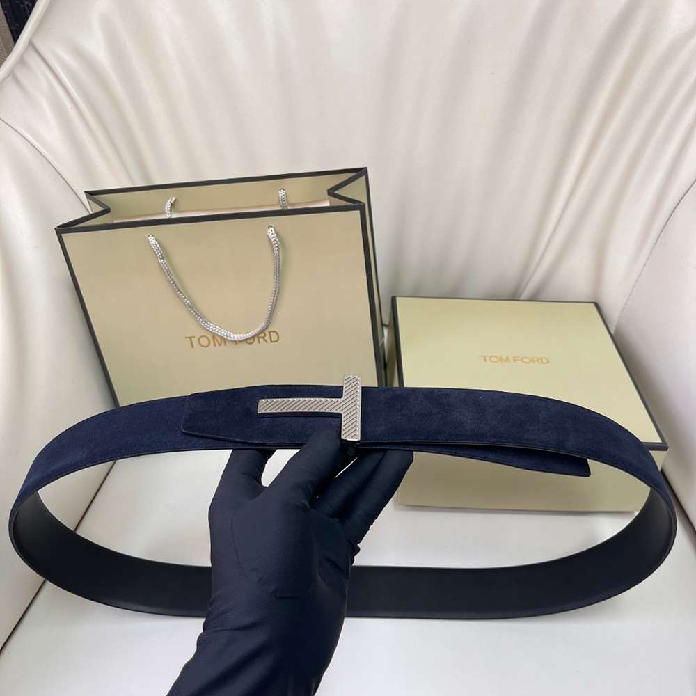 톰포드 리버서블 스웨이드 레더 벨트