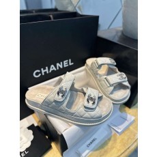 샤넬 25P 벨크로 뮬
