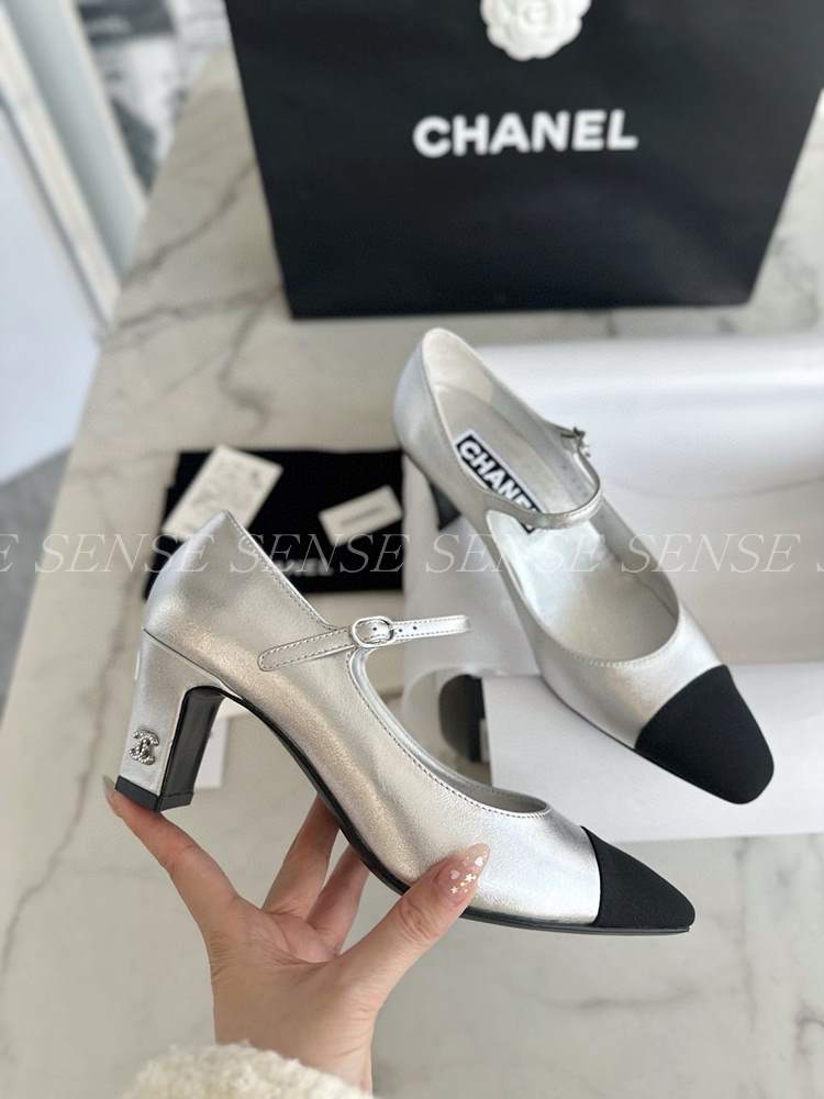 샤넬 24P 힐 메리제인