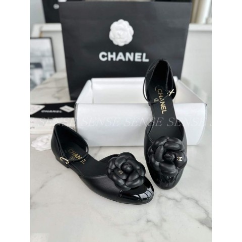 샤넬 24P 까멜리아 메리제인