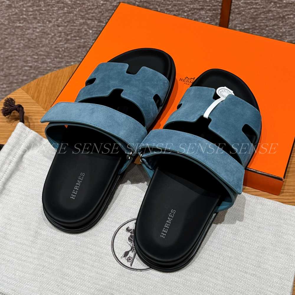 에르메스 시프레 샌들 스웨이드 (M)