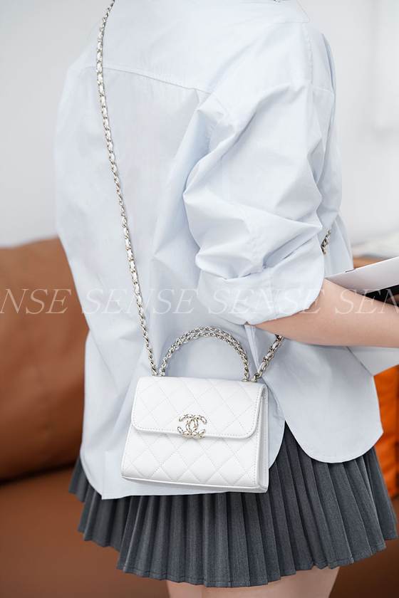 샤넬 25s 탑핸들 켈리 미니 플랩백