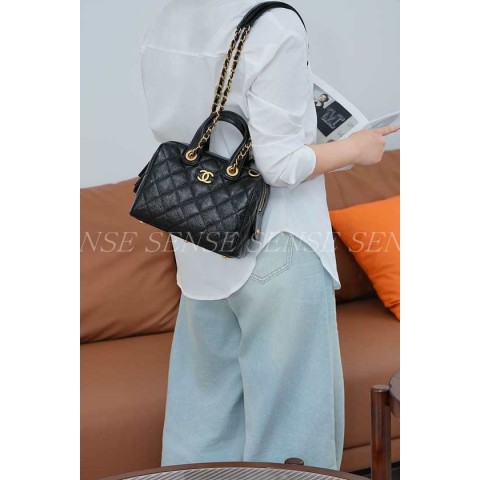 샤넬 25a 볼링백