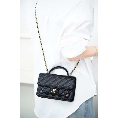 샤넬 25b 탑핸들 woc