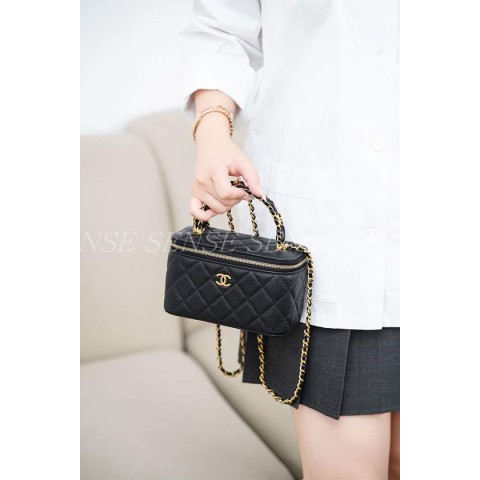 샤넬 25b 탑핸들 베니티