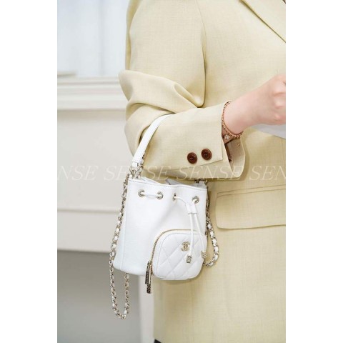 샤넬 25b 미니 버킷백