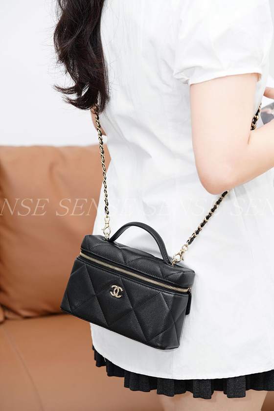 샤넬 25k 탑핸들 베니티