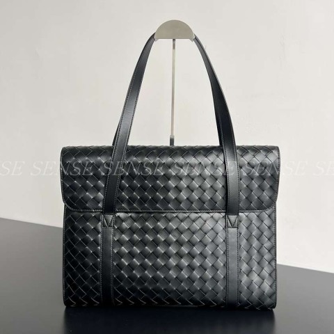 보테가베네타 우븐 숄더 브리프케이스