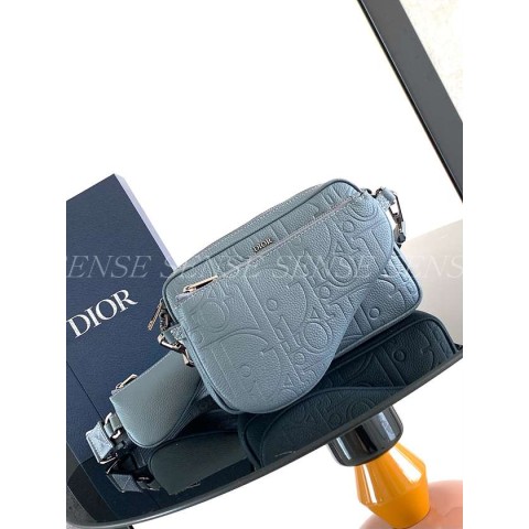 디올 새들 트리플 파우치백