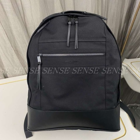 생로랑 나일론 시티 백팩