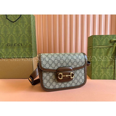 구찌 홀스빗 1955 미디엄 숄더백