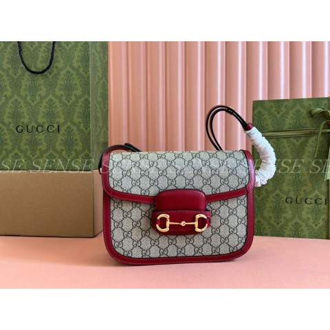 구찌 홀스빗 1955 미디엄 숄더백