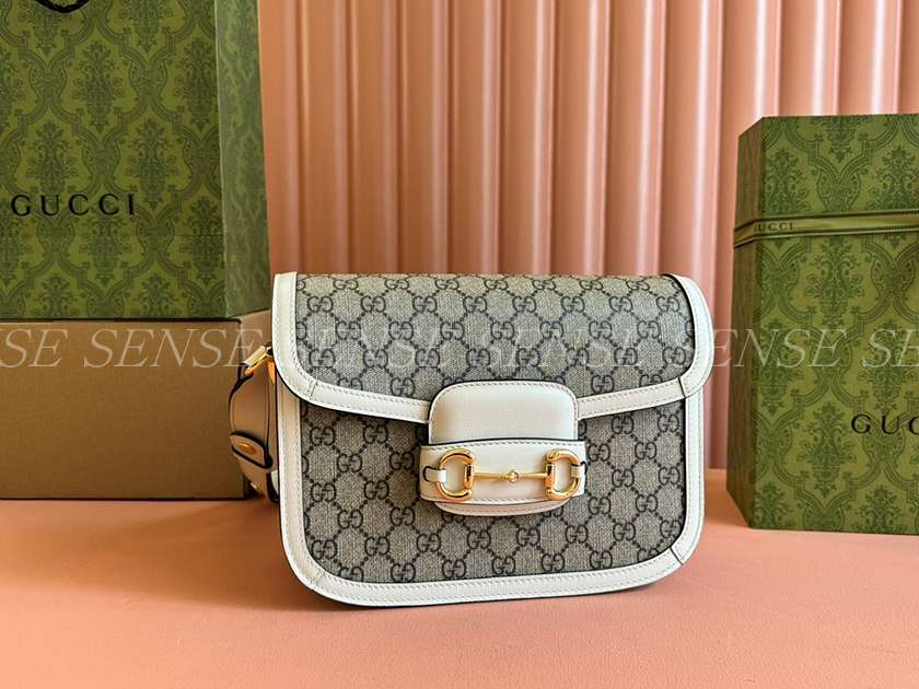 구찌 홀스빗 1955 미디엄 숄더백