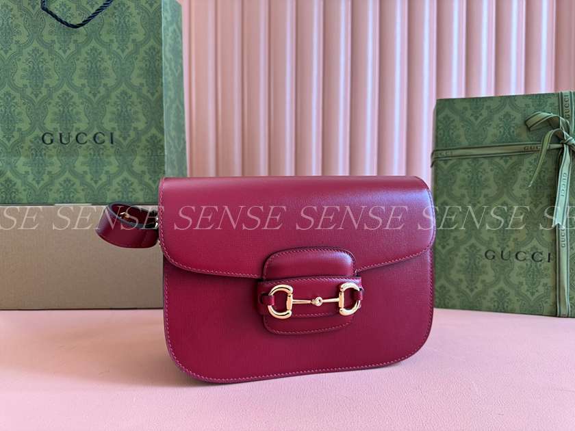 구찌 홀스빗 1955 미디엄 숄더백