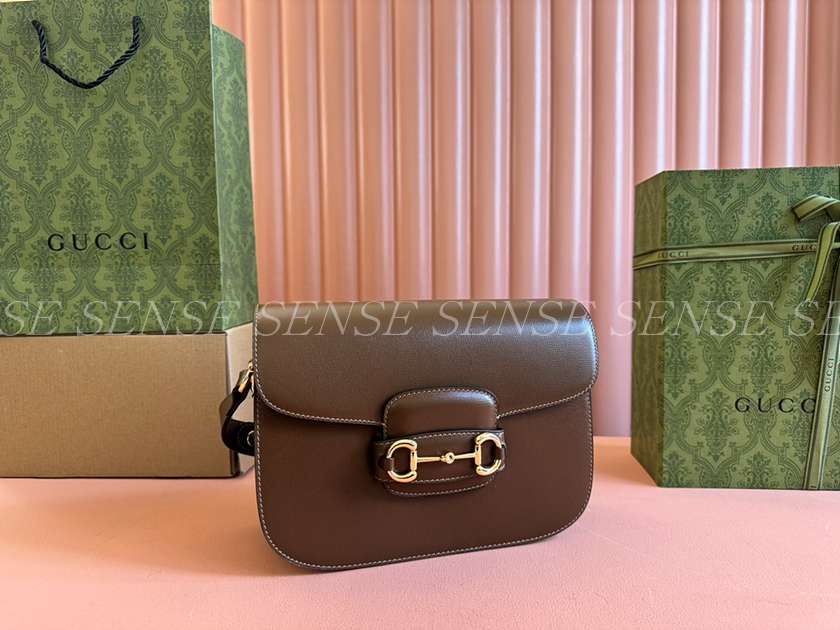 구찌 홀스빗 1955 미디엄 숄더백