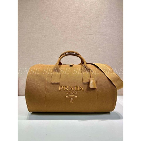 프라다 캔버스 더플백